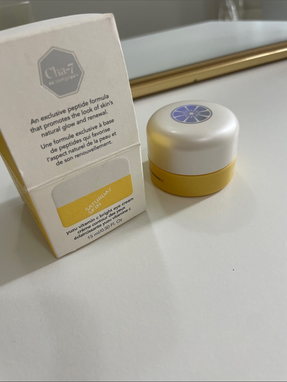 Saturday Skin Yuzu Vitamin C Bright Eye Cream